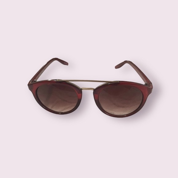 Esprit Red‎ Gold Sunglasses - Picture 1 of 4